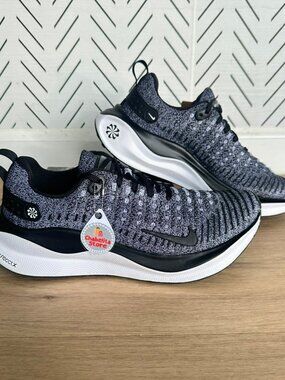 ✨Nike React X Infinity Run 4 Sz 9 Women Running shoes Sneakers Black DR2670-003